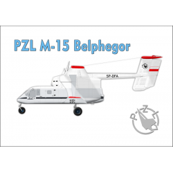 Magnes samolot PZL M-15 Belphegor